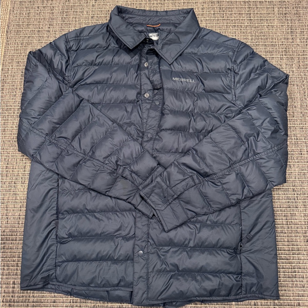 Merrell Men's Ridgevent Thermo Puffer Navy  Jacket